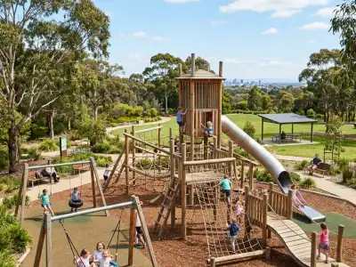 Families enjoying free outdoor activities at a Sydney park